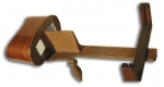 Wooden Holms Stereoscope with a set of 23 Crystallographic Stereocards. - click to enlarge.