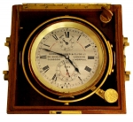 Marine Chronometer Made By Dobbie McInnes & Clyde Ltd. - click to enlarge.