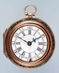 1760 English Verge Watch Signed S Phillips - London. - click to enlarge.