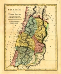 Wilkinson Map of the Holy Land 1806. Palaestina seu Terra Sancta.