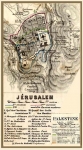 Map of Palestine, 1880. Drawn by Berghaus and Published by Justus Perthes for the Gotha Almanac. - click to enlarge.