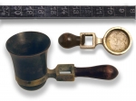 Optometer, an Early French Instrument for Testing Visual Acuity - click to enlarge.