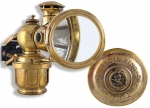 Brass Joseph Lucas Carbide Bicycle Lamp - click to enlarge.