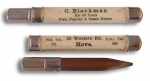 Nickel Plated Bridge Pencil circa 1905