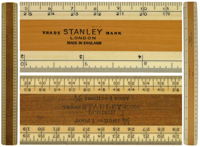 Specially Manufactured Very Accurate Architect Rules by Stanley