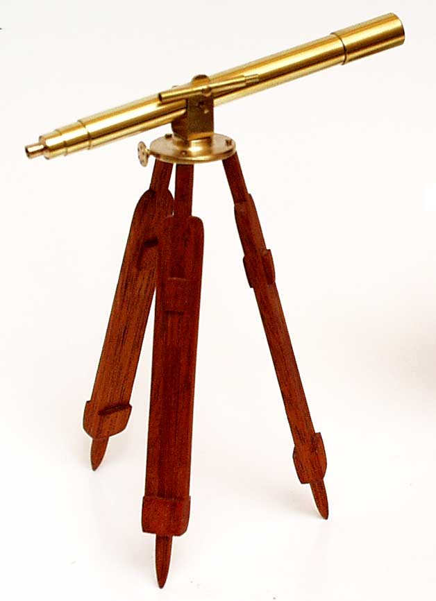 Miniature Brass Telescope Gilai Collectibles