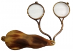 RARE 19th Century Scissors Spectacles Eye Glasses - click to enlarge.