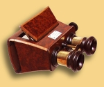 A 19th Century Brewster Stereoscope By F. Pastorelli. - click to enlarge. A 19th Century Brewster Stereoscope By F. Pastorelli. - click to enlarge.