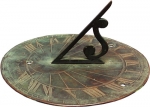 Bronze Horizontal Sundial Made in England.