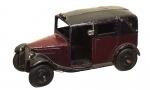 Meccano 1:43 scale model of Austin Taxi.