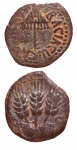 Prutah Of Agrippa I, Minted During The Years 41-42 AD.