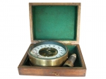 Brass Pressure Gauge by Dewrance London - click to enlarge.