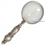 Magnifying Glass - Ornate Silver Handled