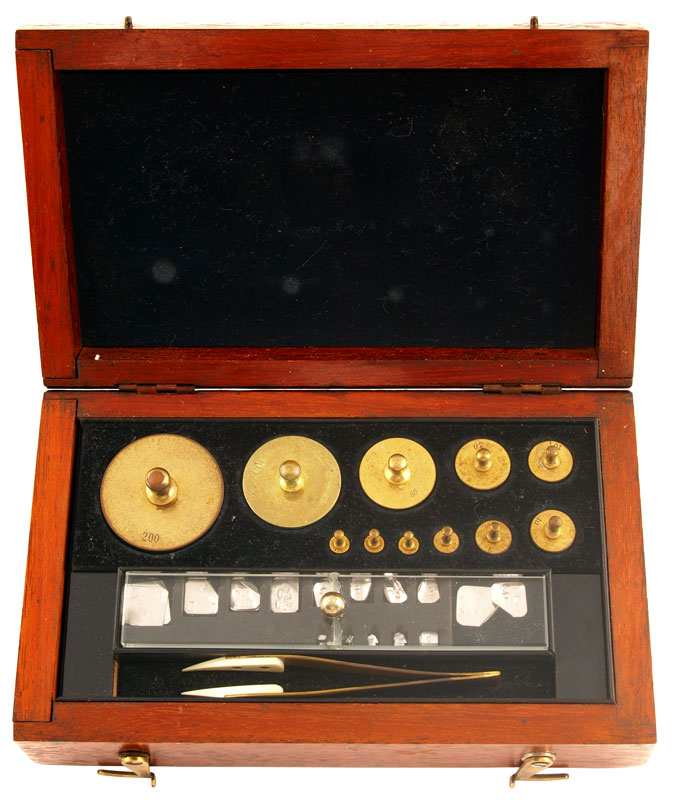 Set of Metric Weights for Analytical Weighing in Fitted Case - Gilai ...