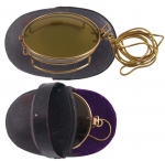 Brass Monocle with Sunglass Clip-on and 14k Gold Chain - click to enlarge.