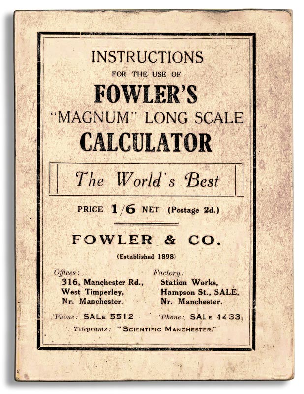Magnum Double-Log Long-Scale Calculator Log-Log-Spiral-Rechenscheibe 