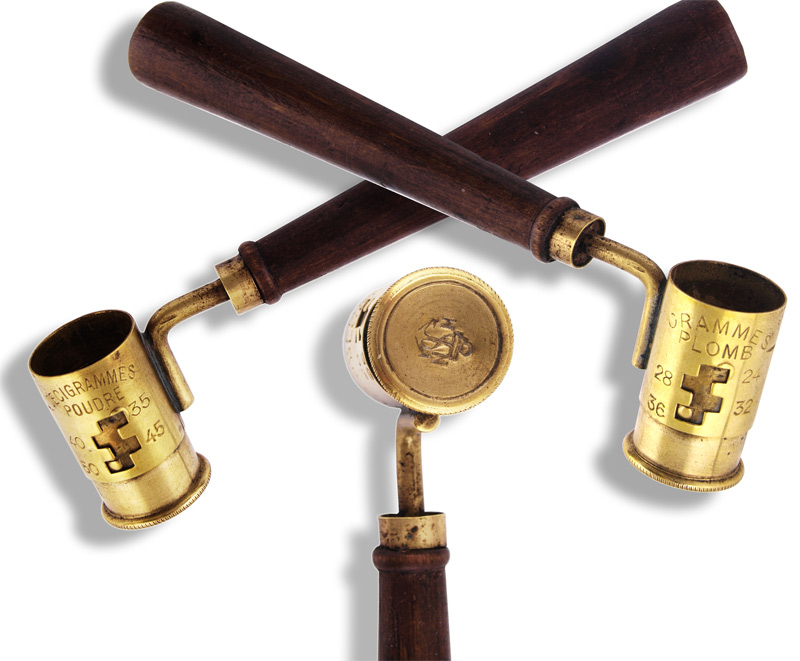 Early French Brass Gun Powder Measure - Gilai Collectibles