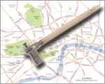 Map Measure with Ivory Handle