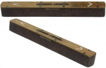 Rosewood and Brass Level with Ivory Inlay