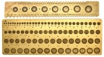 Watchmakers' Wheel Sizing Plates