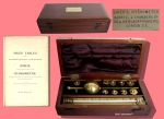 Complete Sikes Hydrometer with Book, Weights and Ivory...
