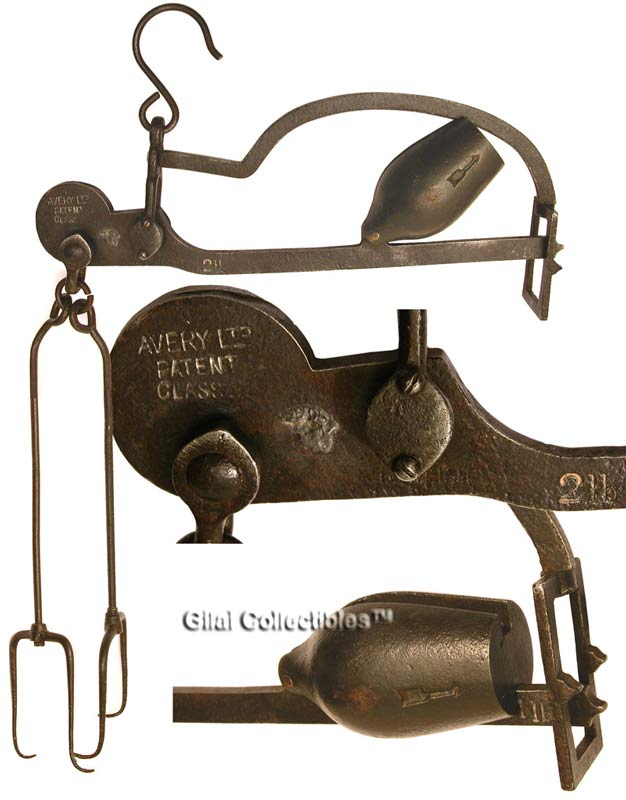 A 19th Century Steelyard Scale Balance For Weighing Bread by Avery. - Gilai  Collectibles