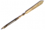 Stanhope Bone And Brass Dip Pen
