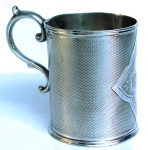 Victorian Silver Christening Mug 1844