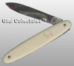 Folding Penknife Ivory Cased French