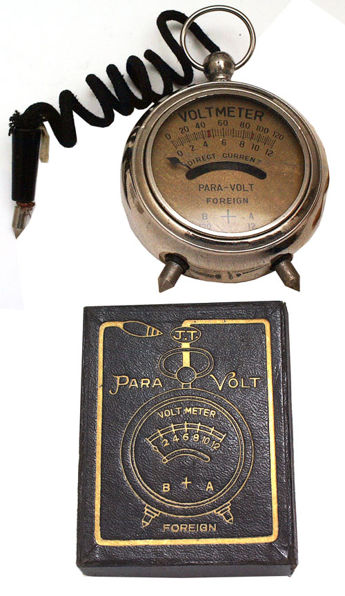 ParaVolt’, A Pocket Analog Voltmeter with Original Box Gilai Collectibles