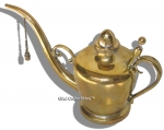 Brass Pump Alcohol Flagon by NYS Co