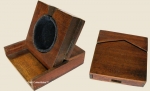 Victorian Wooden Pocket Watch Stand.